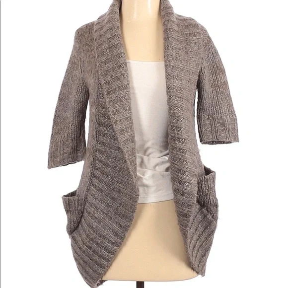 UO Pins And Needles Wool Mohair Cardigan Sweater - Picture 4 of 6